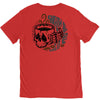 death before decaf white V-Neck Tee