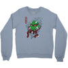 red oni ninja Crewneck Sweatshirt