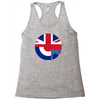 mod union jack, ideal gift, birthday present Racerback Tank