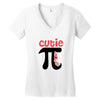 Cutie Pi Women's V-Neck T-Shirt