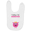 Creating a Lil Monster Baby Girl Baby Bibs