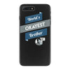 world's okayest brother iPhone 7 Plus Case