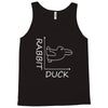 rabbit duck white Tank Top