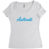 authentic shirt Women's Triblend Scoop T-shirt