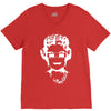 queen bee elizabeth 3d glasses V-Neck Tee