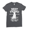 Best Friend Bull Terrier Ladies Fitted T-Shirt