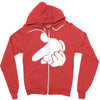 mouse hands ym Zipper Hoodie