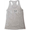 pug heartsnort Racerback Tank