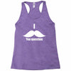 mustache (3) Racerback Tank