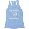 over caffeinated (3) Racerback Tank