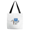 blue screen of death Tote Bags