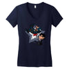 too slow cap Women's V-Neck T-Shirt