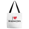 I Love Acupuncture Tote Bags