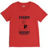 Fight Night V-Neck Tee
