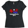 happy independence day the united states Women's Triblend Scoop T-shirt