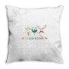 goatee beard mustache Throw Pillow