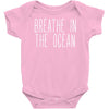 breath in the ocean Baby Onesie