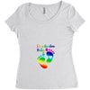 I'm a Rainbow Baby Women's Triblend Scoop T-shirt
