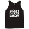 crazy boxer lady Tank Top