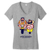 friends (2) Women's V-Neck T-Shirt