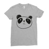 Panda Ladies Fitted T-Shirt