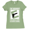 second amendment rated e for everyone Ladies Fitted T-Shirt