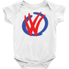mod vw volkswagen dub logo Baby Onesie