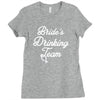 bride's drinking team diamond ring bachelorette Ladies Fitted T-Shirt