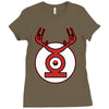 red lantern Ladies Fitted T-Shirt