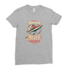 never surrender Ladies Fitted T-Shirt