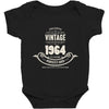 premium vintage 1964 classic perfectly aged limited edition Baby Bodysuit