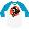 black attack 3/4 Sleeve Shirt