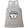 thing 1 Racerback Tank