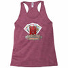 lucky devil gambling cards Racerback Tank