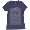 skull division Ladies Fitted T-Shirt