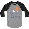 spacex don't panic in space 3/4 Sleeve Shirt