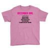 December Girl Hated By Many Youth Tee