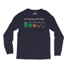 leave me alone introvert humor Long Sleeve Shirts