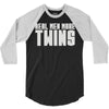 real men make twins 3/4 Sleeve Shirt
