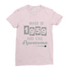 made in 1959 and still awesome Ladies Fitted T-Shirt