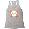 Bacon Egg Skull Racerback Tank