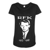 robert kennedy homage Maternity Scoop Neck T-shirt