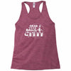grab your balls we're going bowling Racerback Tank