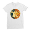 Moon and Sun Ladies Fitted T-Shirt