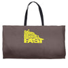 going downhill fast cycling Weekender Totes