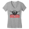 bad dog 5 Women's V-Neck T-Shirt