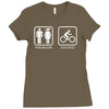 problem solved Ladies Fitted T-Shirt