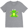frog cute V-Neck Tee