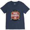 proud grandpa of a 2018 graduate. V-Neck Tee
