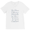 i love cats girls V-Neck Tee